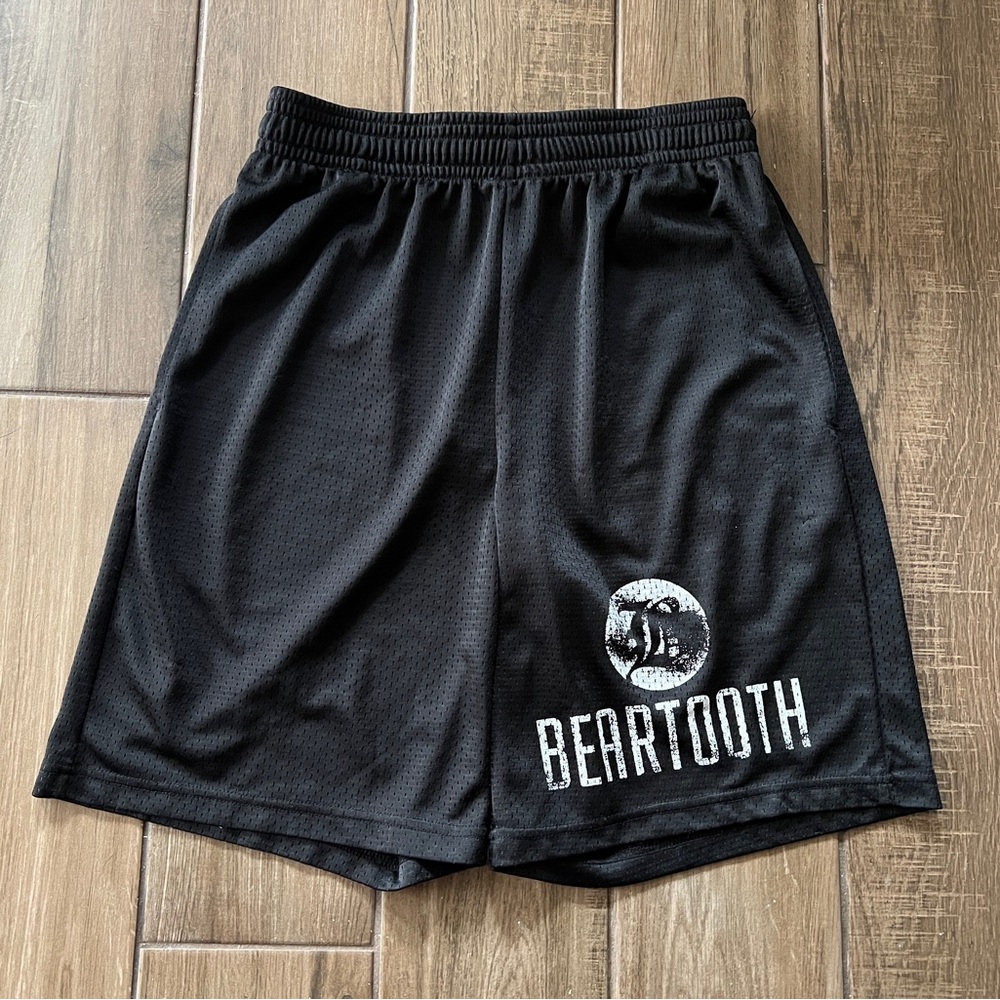 Beartooth (band merch) mesh shorts